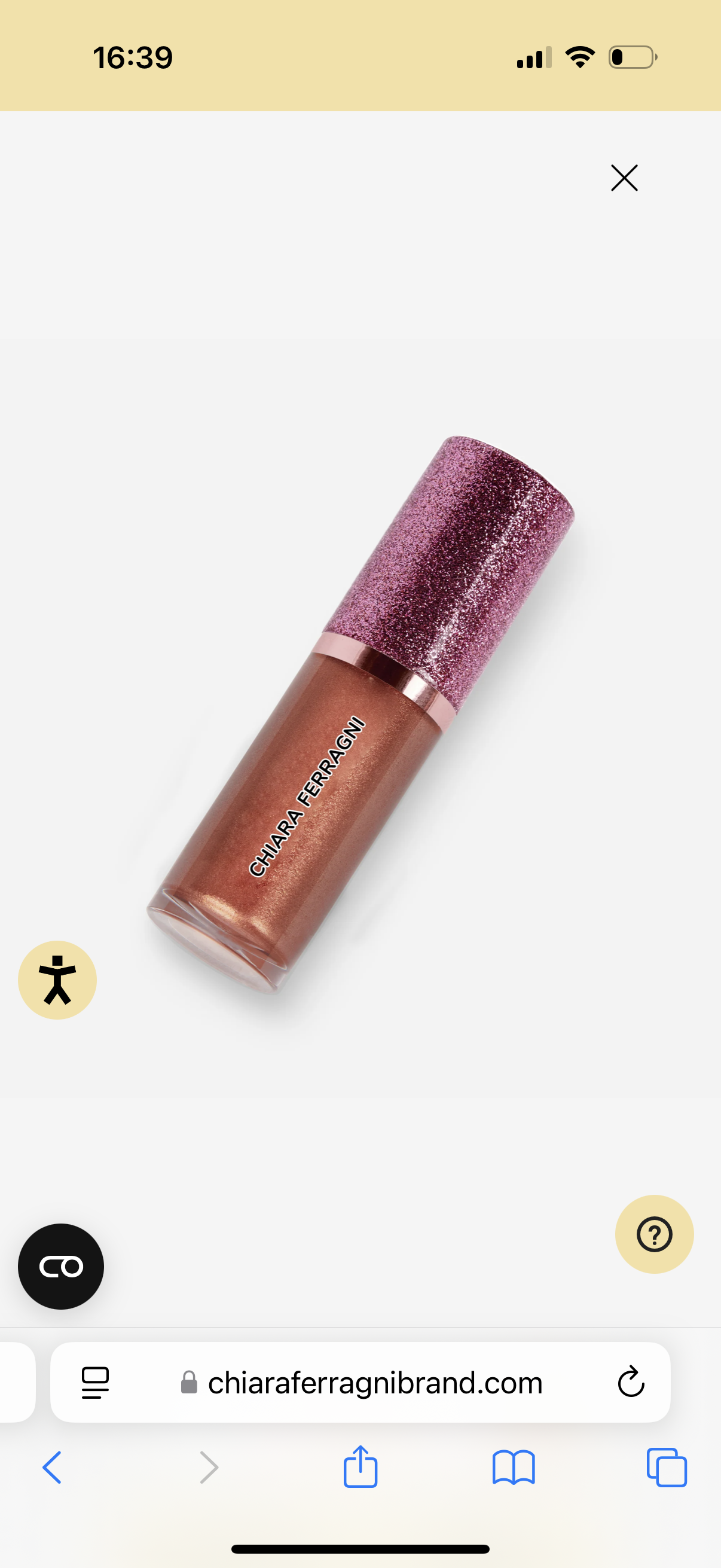 Liquid eyeshadow Chiara ferragni 06