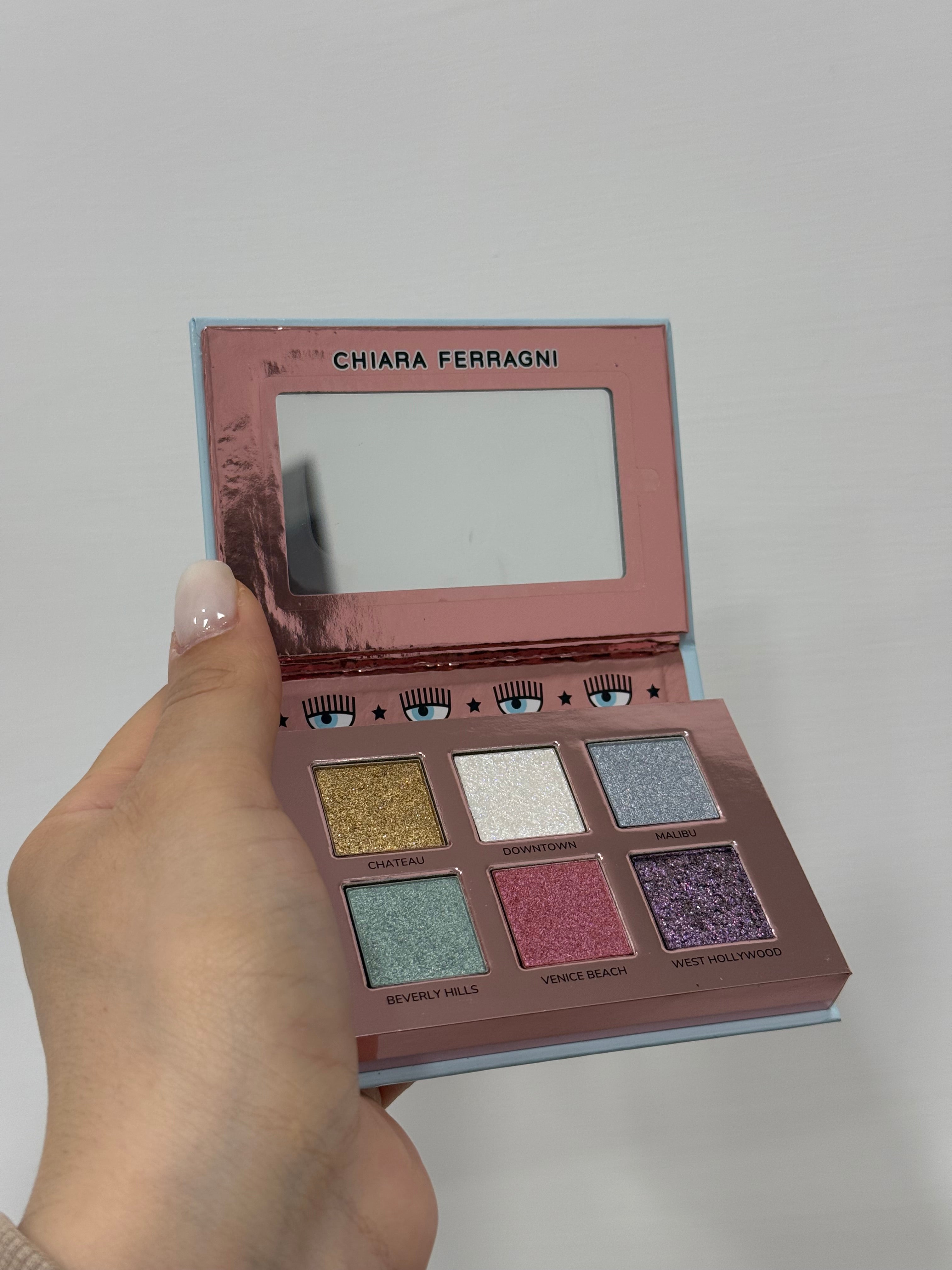 Palette los angeles chiara ferragni