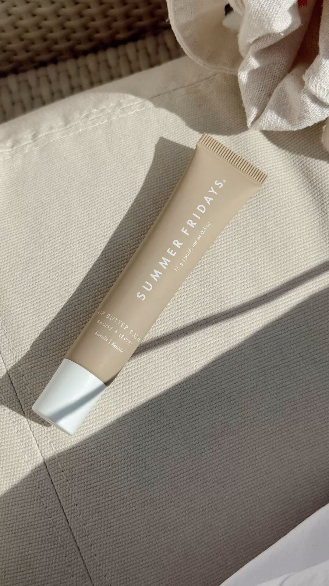 Lip butter balm summer fridays vanilla
