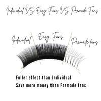 LUNALASH Easy Fan Lashes 0.05