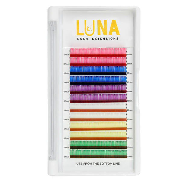 LUNALASH Colored Eyelash Extensions 0.07