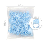 Heart Shape Lash Glue Holder Ring Cup 100pcs