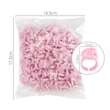 Heart Shape Lash Glue Holder Ring Cup 100pcs